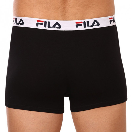 2PACK Fila miesten bokserit mustat (FU5040/2-200)