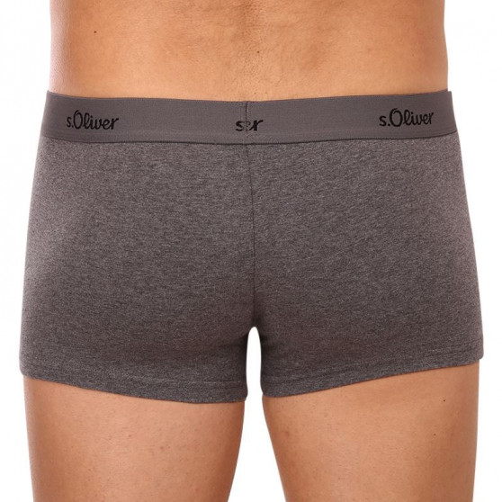 3PACK miesten bokserit S.Oliver moniväriset shortsit S.Oliver monivärinen (JH-34H-83013768)