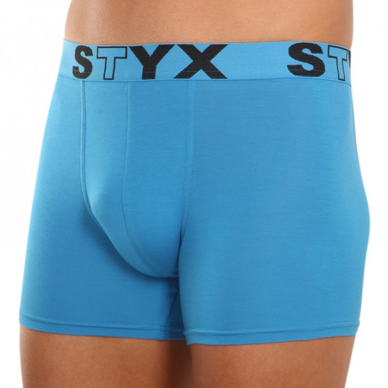 3PACK Styx miesten bokserit shortsit pitkät urheilu elastinen monivärinen (U9696863)