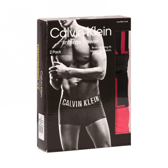 2PACK Calvin Klein miesten bokserit moniväriset shortsit moniväriset (NB2599A-6IL)