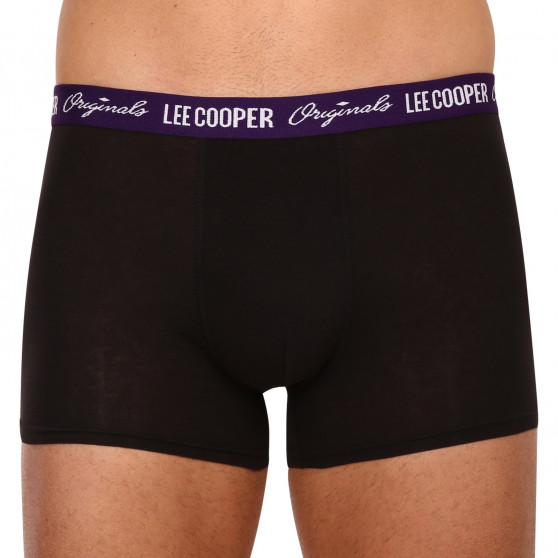 10PACK Lee Cooper miesten bokserit mustat (LCUBOX10P07-1951589)