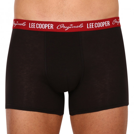 10PACK Lee Cooper miesten bokserit mustat (LCUBOX10P07-1951589)