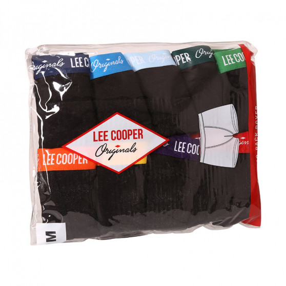 10PACK Lee Cooper miesten bokserit mustat (LCUBOX10P07-1951589)