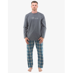 Gino Miesten pyjama monivärinen (79133-DxGDZM)