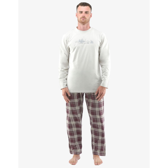 Gino Miesten pyjama monivärinen (79133-LxGDCF)