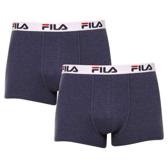 2PACK Fila miesten bokserit siniset (FU5016/2-272)