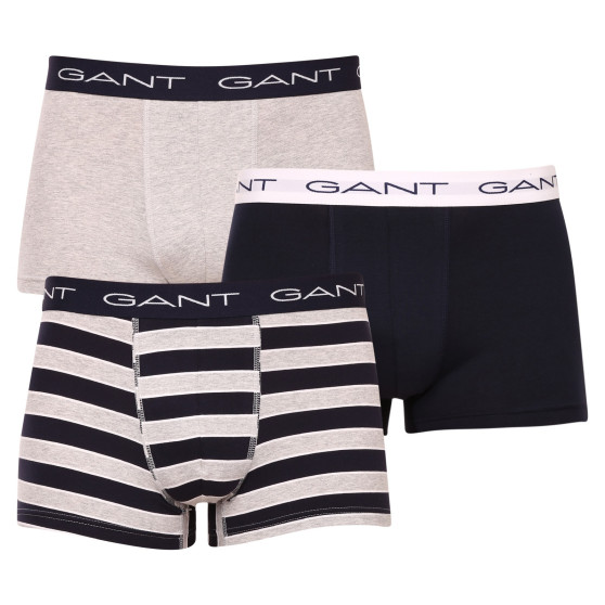 3PACK Gant miesten bokserit moniväriset shortsit moniväriset (902233403-94)