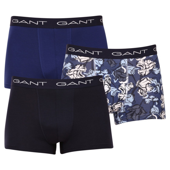 3PACK Gant miesten bokserit moniväriset shortsit moniväriset (902233443-418)