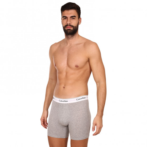 3PACK Calvin Klein miesten bokserit moniväriset shortsit moniväriset (NB2381A-MP1)