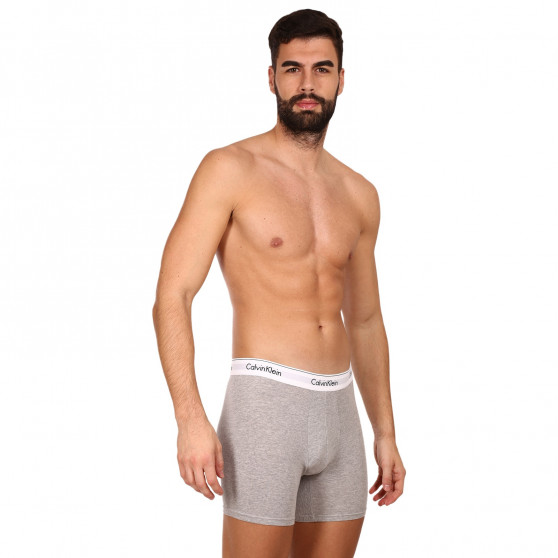 3PACK Calvin Klein miesten bokserit moniväriset shortsit moniväriset (NB2381A-MP1)