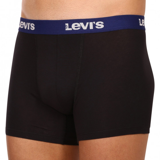 7PACK Levis miesten bokserit mustat (701222089 001)