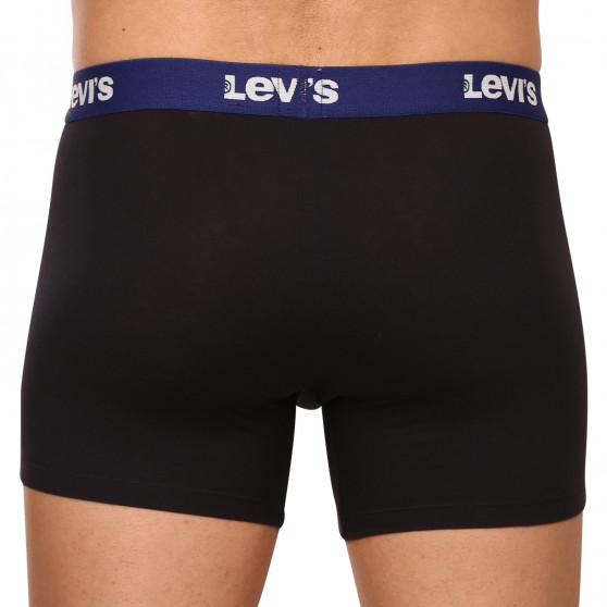 7PACK Levis miesten bokserit mustat (701222089 001)