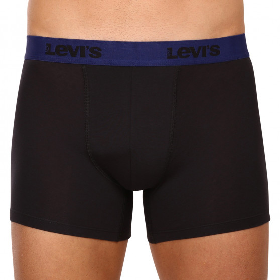 7PACK Levis miesten bokserit mustat (701222089 001)