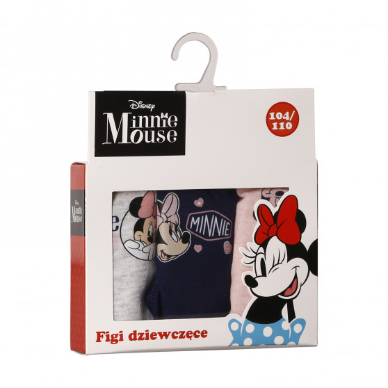 3PACK E plus M tyttöjen pikkuhousut Minnie monivärinen (52 33 9873)