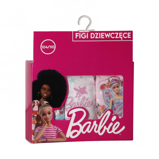 3PACK E plus M tyttöjen pikkuhousut Barbie monivärinen (52 33 222)