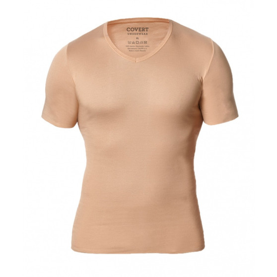 Covert Miesten näkymätön T-paita beige (126962-410)