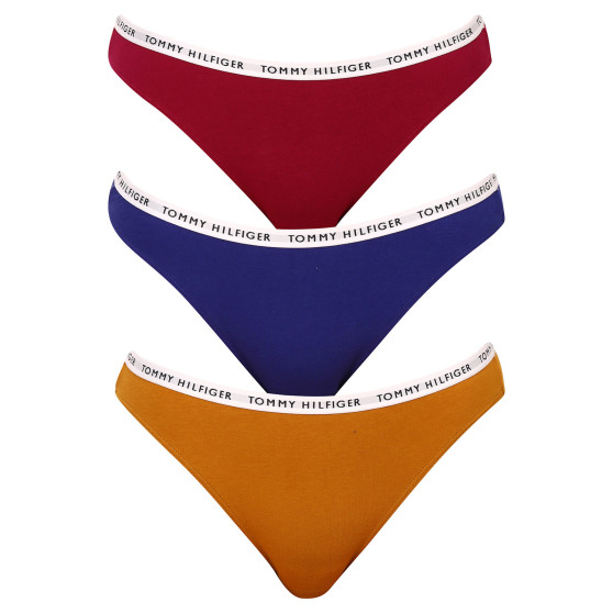 3PACK Tommy Hilfiger naisten pikkuhousut moniväriset (UW0UW02828 0XH)