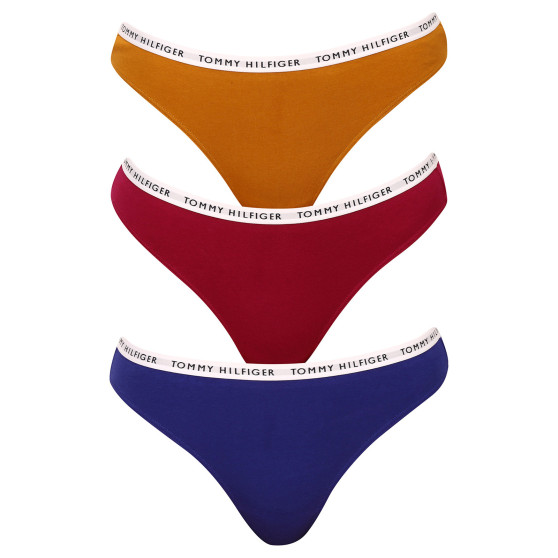 3PACK Tommy Hilfiger naisten stringit moniväriset (UW0UW02829 0XH)