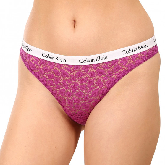 3PACK Calvin Klein Naisten brasilialaiset pikkuhousut moniväriset (QD3925E-6VY)