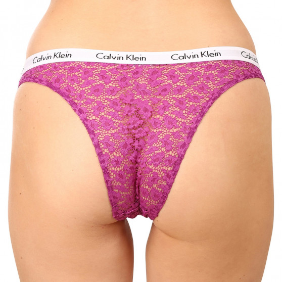 3PACK Calvin Klein Naisten brasilialaiset pikkuhousut moniväriset (QD3925E-6VY)