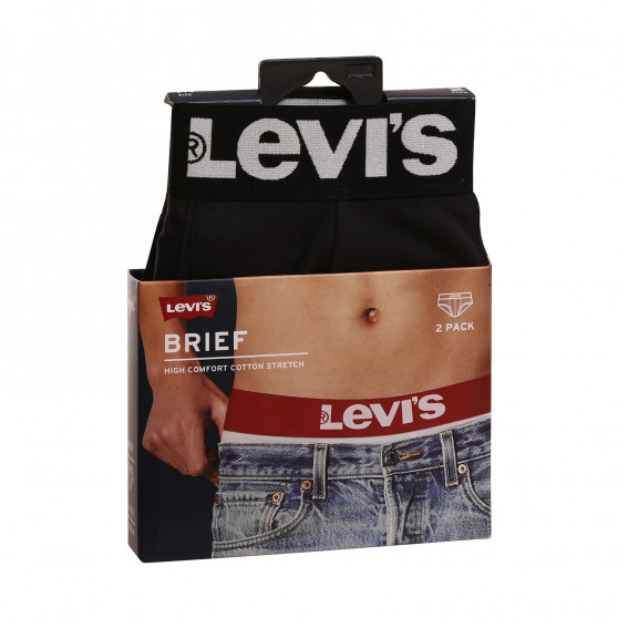 2PACK Levis miesten alushousut musta (905003001 884)