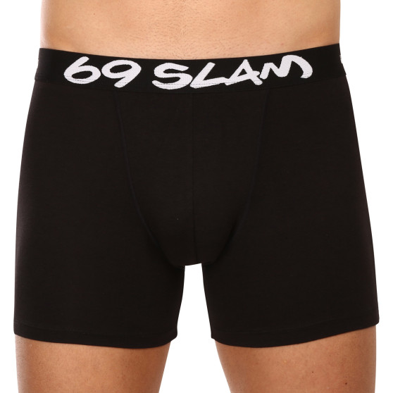 69SLAM Miesten bokserihousut fit bambu plain (MBVPLN-BK)