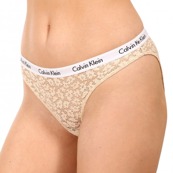 3PACK Calvin Klein naisten pikkuhousut ylimitoitettu monivärinen (QD3975E-6Q2)