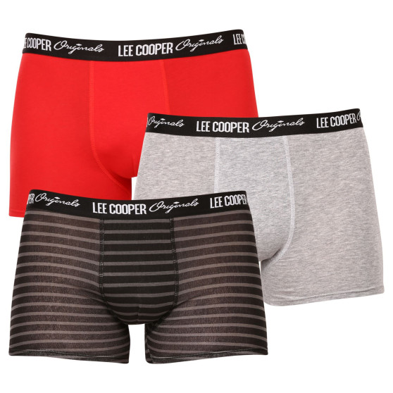 3PACK Lee Cooper miesten bokserit moniväriset shortsit moniväriset (LCUBOX3P3-1946711)