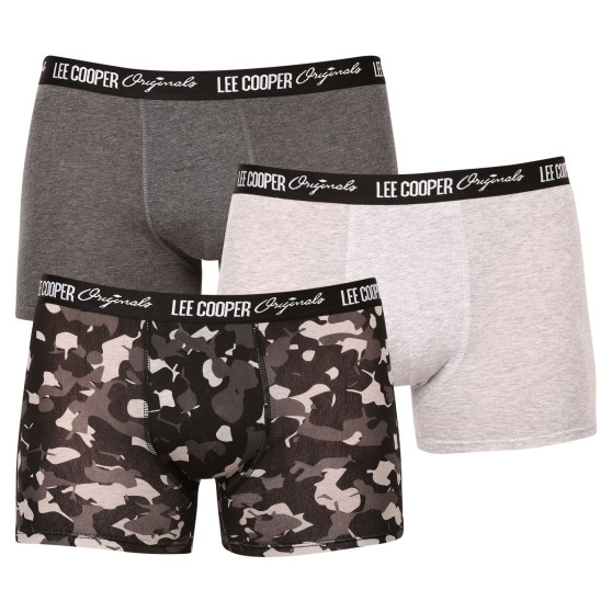 3PACK Lee Cooper miesten bokserit moniväriset shortsit moniväriset (LCUBOX3P1-1946709)