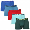 5PACK Gianvaglia miesten bokserit moniväriset shortsit moniväriset (GVG-5006)