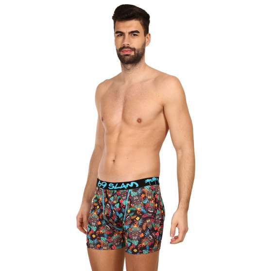 69SLAM Miesten bokserit fit hawaiian tiki shortsit (MBYHWT-PO)