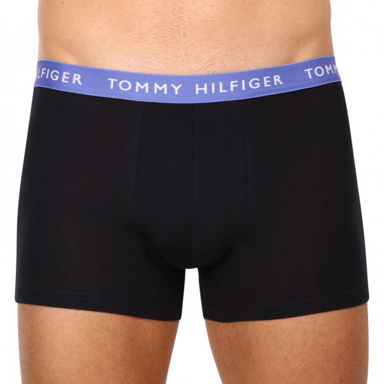 3PACK Tommy Hilfiger miesten bokserit tummansiniset shortsit (UM0UM02324 0V1)