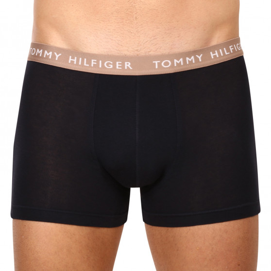 3PACK Tommy Hilfiger miesten bokserit tummansiniset shortsit (UM0UM02324 0V1)