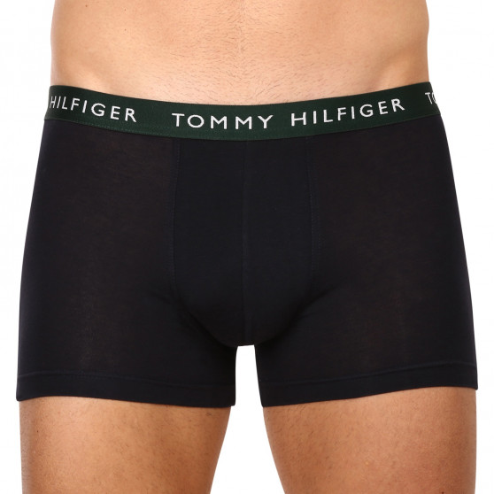 3PACK Tommy Hilfiger miesten bokserit tummansiniset shortsit (UM0UM02324 0V1)