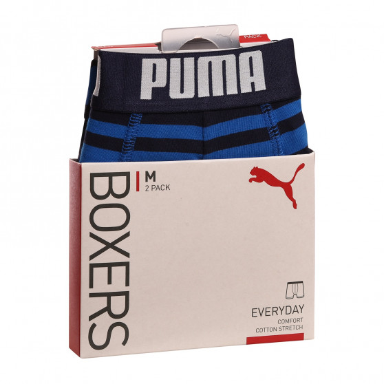 2PACK Puma miesten bokserit moniväriset shortsit moniväriset (601015001 056)