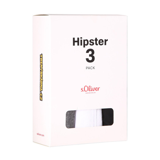 3PACK miesten bokserit S.Oliver moniväriset shortsit S.Oliver monivärinen (JH-34H-83013768)