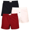 3PACK Tommy Hilfiger miesten bokserishortsit moniväriset (UM0UM02848 0WE)