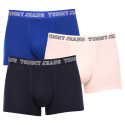 3PACK Tommy Hilfiger miesten bokserit moniväriset shortsit moniväriset (UM0UM02850 0T8)