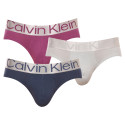 3PACK Calvin Klein miesten alushousut moniväriset (NB3129A-C7Y)