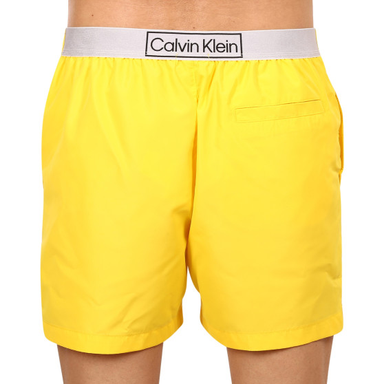 Calvin Klein Miesten uimahousut keltainen (KM0KM00787 ZGR)