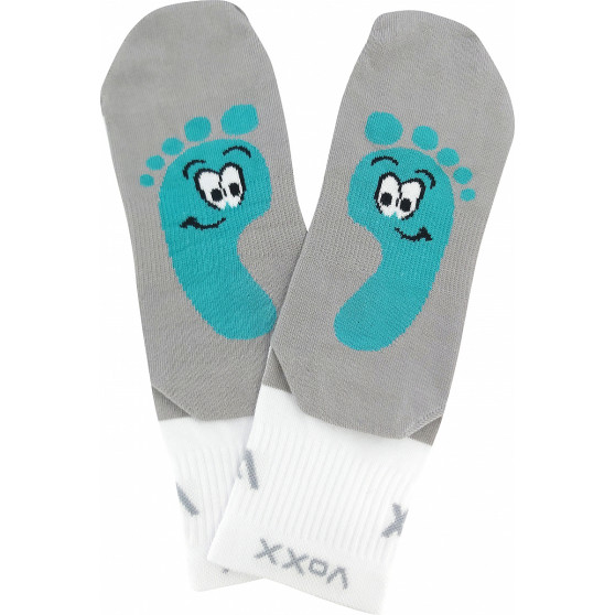 3PACK VoXX sukat valkoiset (Barefootan-white)