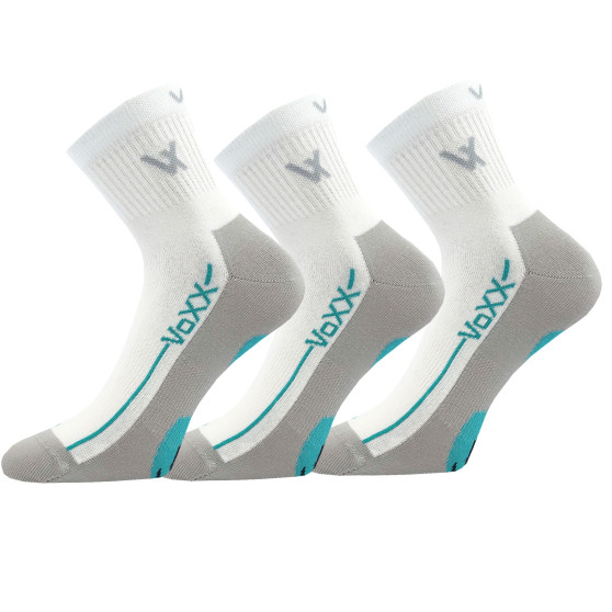 3PACK VoXX sukat valkoiset (Barefootan-white)