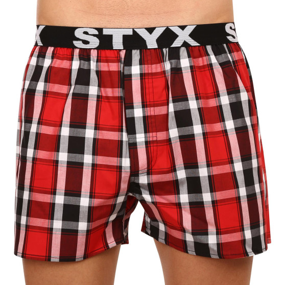 3PACK Styx miesten bokserishortsit urheilu elastinen monivärinen monivärinen (B9343536)