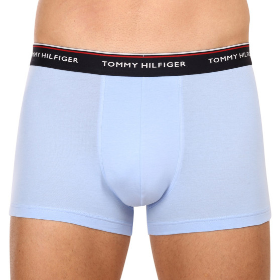 3PACK Tommy Hilfiger miesten bokserit moniväriset shortsit moniväriset (1U87903842 0Y4)