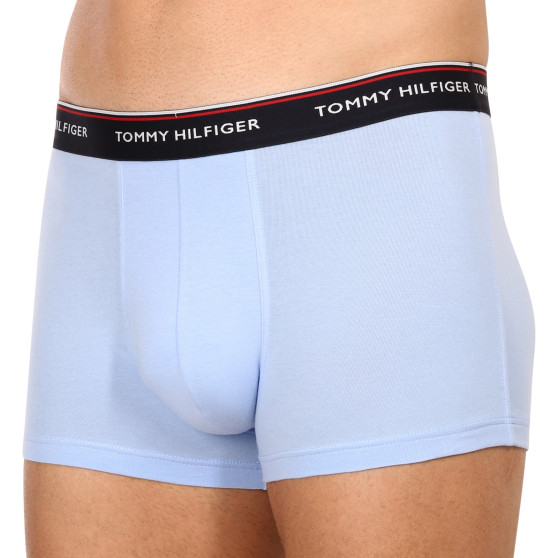 3PACK Tommy Hilfiger miesten bokserit moniväriset shortsit moniväriset (1U87903842 0Y4)