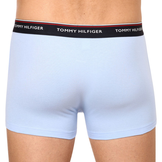 3PACK Tommy Hilfiger miesten bokserit moniväriset shortsit moniväriset (1U87903842 0Y4)