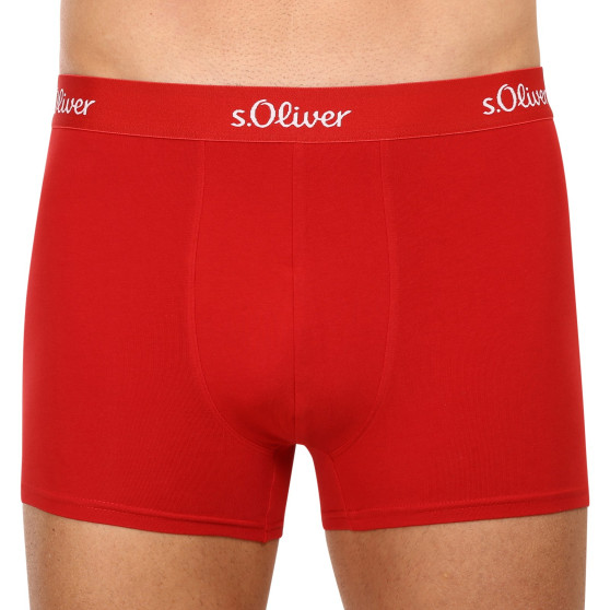 3PACK miesten bokserit S.Oliver moniväriset shortsit S.Oliver monivärinen (JH-34B-51136323)