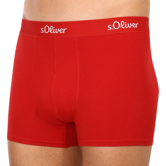 3PACK miesten bokserit S.Oliver moniväriset shortsit S.Oliver monivärinen (JH-34B-51136323)