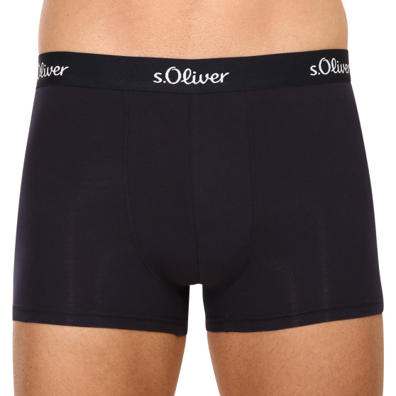 3PACK miesten bokserit S.Oliver moniväriset shortsit S.Oliver monivärinen (JH-34B-51136323)