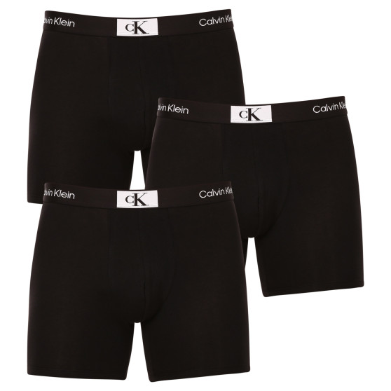 3PACK Calvin Klein miesten bokserit mustat (NB3529A-UB1)